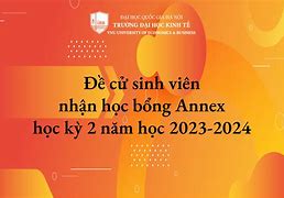 Học Bổng Annex Vnu University Tokyo 2025 Program List