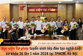 Học Viện Tư Pháp Tuyển Dụng Năm 2022