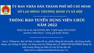 Huế Tuyển Dụng Viên Chức 2022